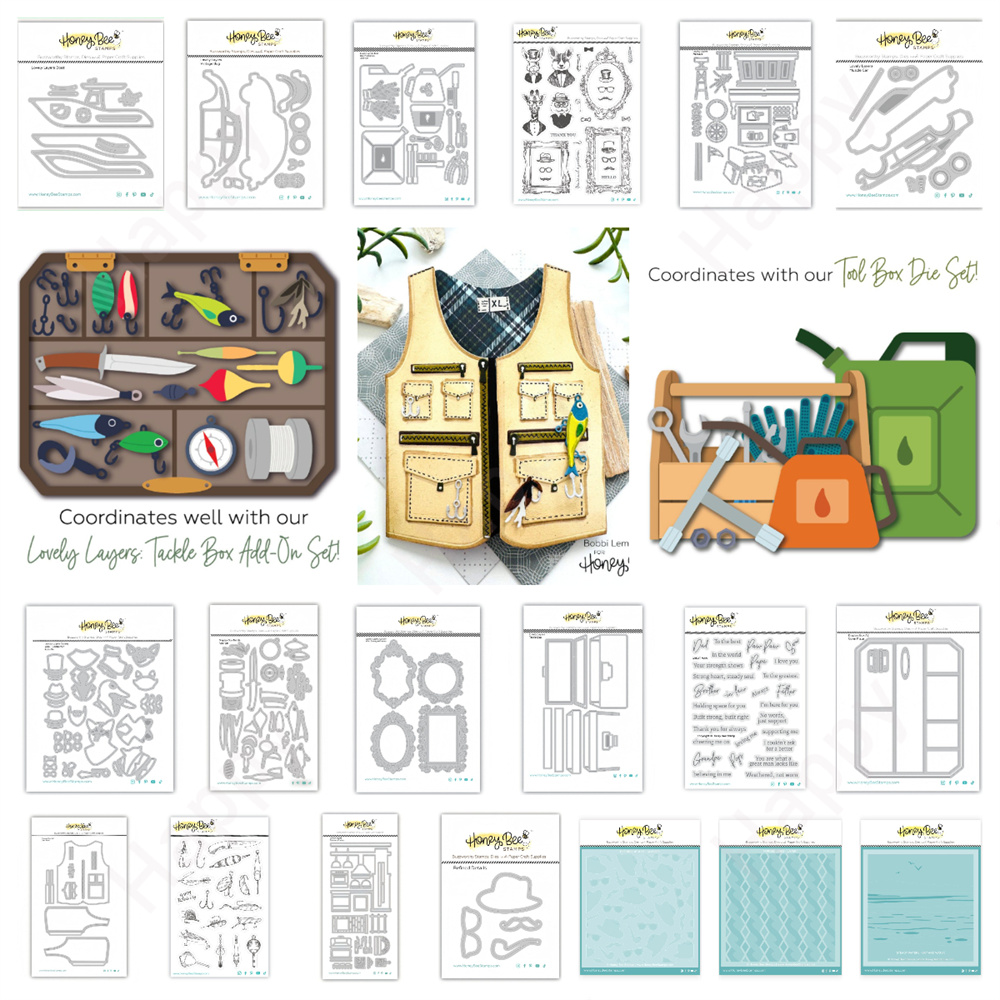Tackle Box - Troqueles de corte de metal para