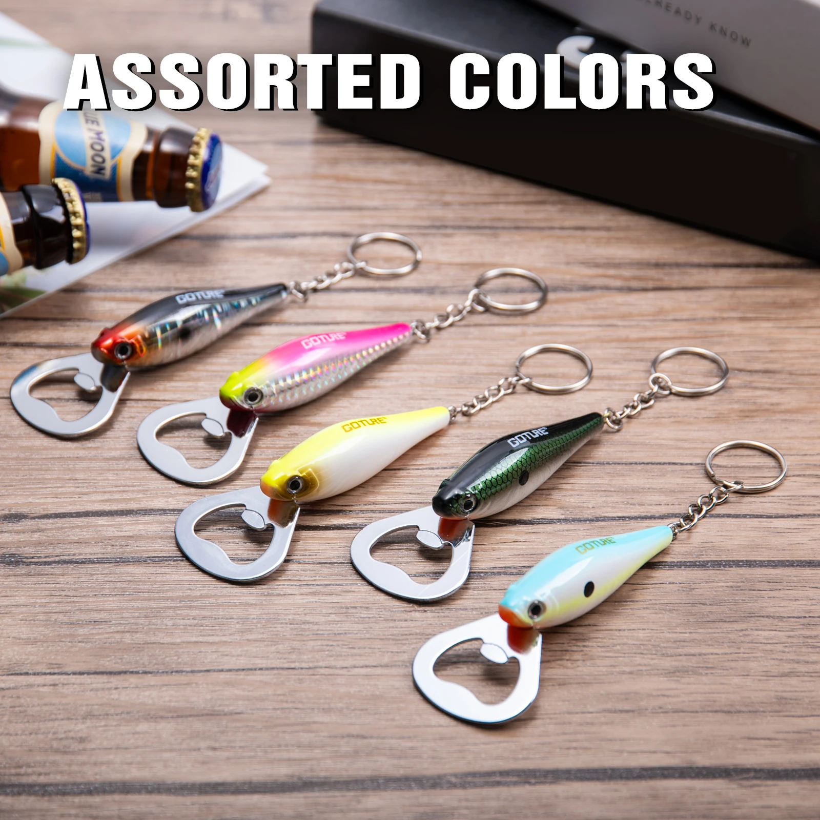 Goture-rebotellas con señuelo  - Fishing Equipment And Tools reseña y precio