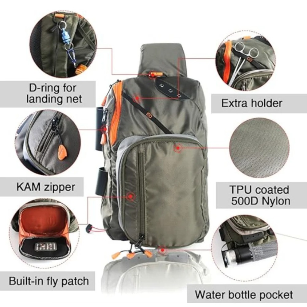 Bolsa de pecho multifuncional  - Fishing Lure reseña y precio
