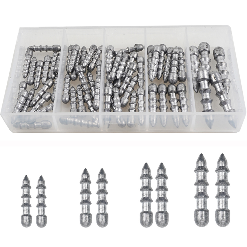 Pesas de clavos de 60 piezas,  - Fishing Equipment And Accessories reseña y precio