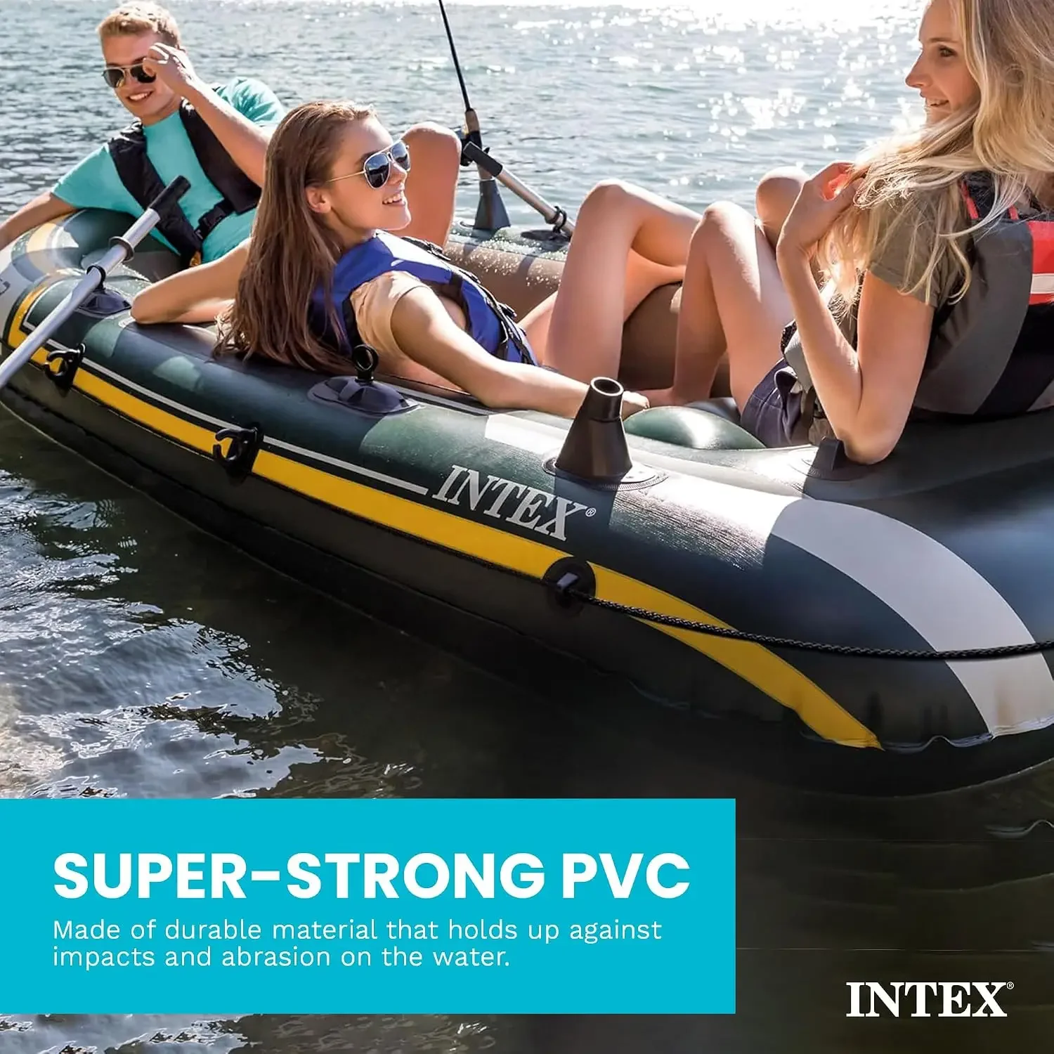 INTEX 66332EP Seahawk 2: juego - Rod Holder Fishing reseña y precio