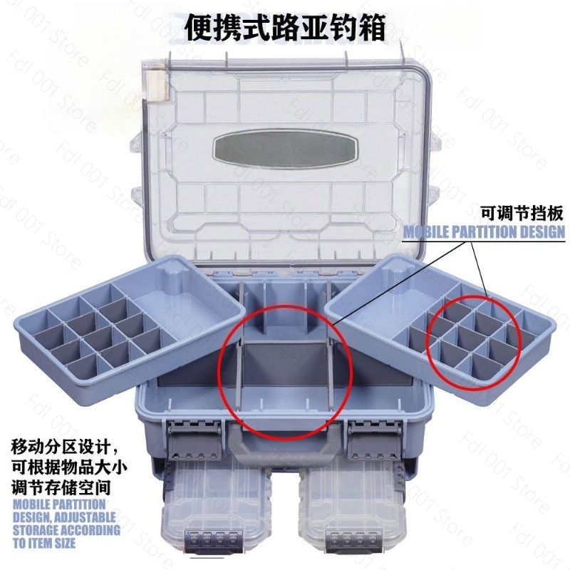 Caja de Pesca de Gran Capacida - Tackle Box reseña y precio