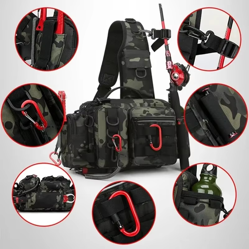 Bolso táctico de cintura para  - Tackle Box reseña y precio