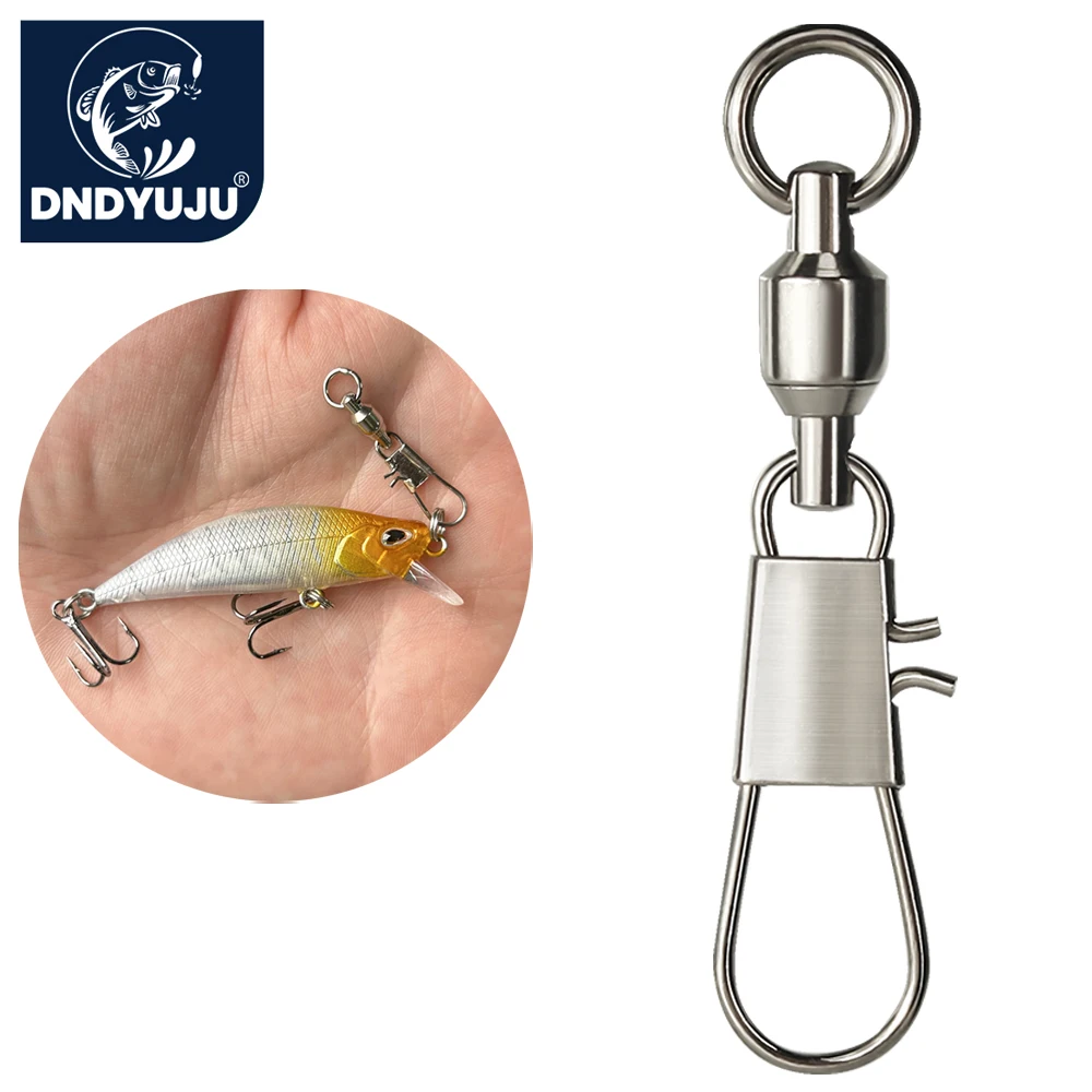 DNDYUJU 50 piezas de giratorio - Fishing Equipment And Accessories reseña y precio