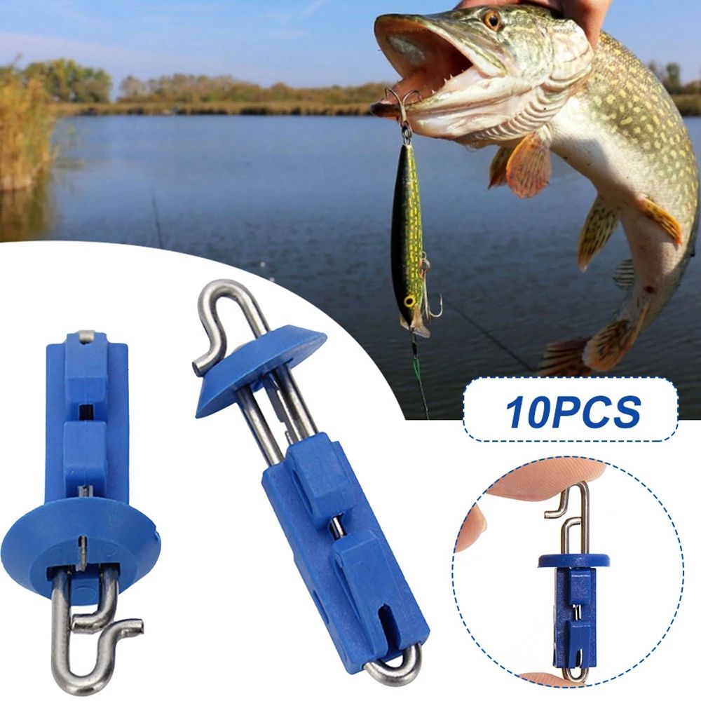 10 unidades de clips de libera - Fishing Equipment And Tools reseña y precio