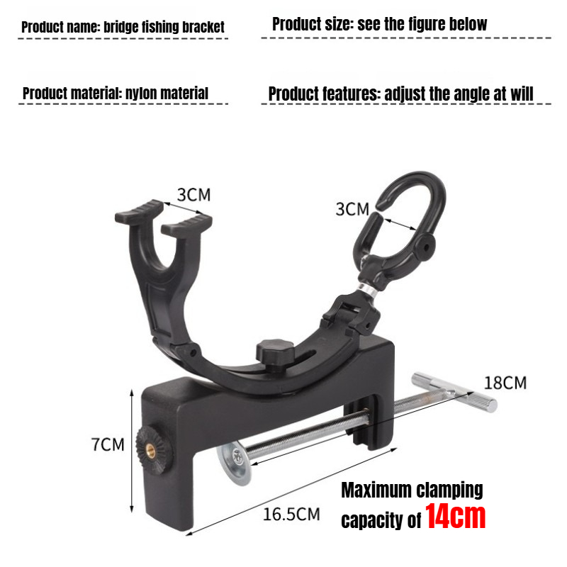360 °   Soporte Giratorio Ajus - Fishing Equipment And Tools reseña y precio