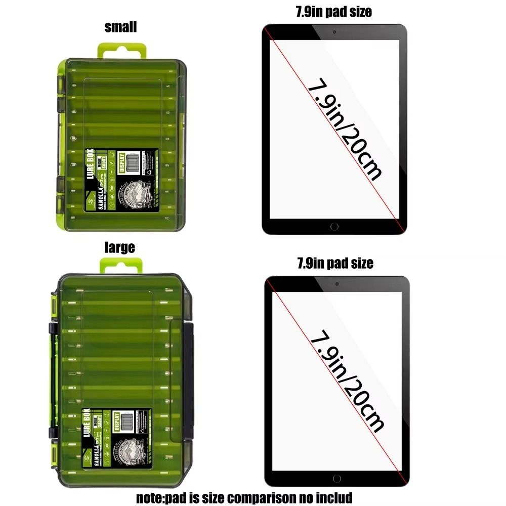 Caja de aparejos de pesca de p - Tackle Box reseña y precio
