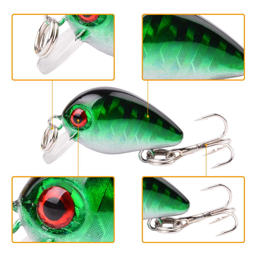 Crazy wobbler-Mini señuelo de  - Fishing Equipment Japan reseña y precio